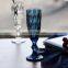 Vintage 150Ml Blue Wine Glass Calice Green Red Grey Clear Rhombus Diamond Glass Shot Champagne Glass Wine Glasses For Glassware