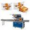 Good quality auto bread pillow bag horizontal packaging machine for sliced toast bread slice bread packing machine price