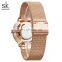 SHENGKE Gentlewoman Rosegold Handwatchs Briliance Pearl Surface Watchs Wife's Gift Wristwatch Dropshipping Watches K0115L