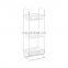 3-tier Bathroom Storage Organizer Shelf Telescopic Freestanding rack