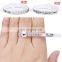 Ring Sizer UK/US Official Ring Size Measuring Instrument Men Women Finger Sizers Professional DIY Jewelry Accessories Tools