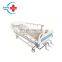 HC-M004 Good price Hospital Bed back and legs can be lefted for paralytic patients Three-crank lifting medical treatment bed