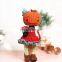 Hot Sale Crochet Pumpkin Witch Doll Halloween Decor Handmade Kid's Toy crochet toy for baby Vietnam Supplier Cheap Wholesale