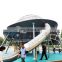 2022 stainless steel children playground slide set outdoor toys slide for kids games play equipment