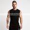 Oversized O Neck Mens Gym Tank Tops Custom Sports Sleeveless Training Quick Dry Shirts