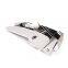ISURE MARINE AISI 316 Stainless Steel Hinged Self-Launching Bow Anchor Roller with pivoting Dual-Roller 16.5'' for Marine Yacht Docking Accessories