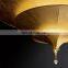 Minimalist Modern Luxury Icaro Brass Chandelier Hanging for Living Room Villa Hotel Bedroom Ceiling Decor