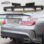 C117 CLA RZ Style Carbon Fiber Rear Diffuser Rear Bumper Lip Rear Splitter For Mercedes Benz C117 CLA