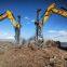 excavator modified drills excavator mounted rock drill rig for sale