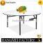 Durable Round Wooden Banquet Folding Tables For Sale