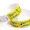 Paper RFID Disposable Wristband Custom Logo Tyvek Ticket Bracelet Customized Serial Number Wristband Tyvek Wristband