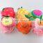 Children fruit vegetable bath wash mesh sponge