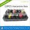 plastic clear box macaron packaging
