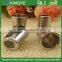 fashion metal sliver cord end on sale