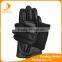 Ladies fashion leather gloves short style leather gloves with diamond