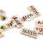 CE/ROHS reached Factory Wholesale Dominos High Quality Handmade Kids Christmas Gift