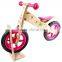 Hot sale handmade and colorful 12 inch eva tire child wooden bicycle