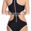 Women Special Style One Piece Black Swimwear Bikini