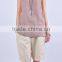 Linen Tank Top Stock Tank Top Guangzhou Garment Factory