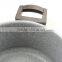 nonstick marble coating stainless steel casserole new design bakelite handles and knobs