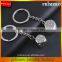 New Creative Metal Dice Alloy Las Vegas Keychain For Car Key Ring Trinket Wholesale