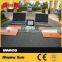Portable static or dynamic axle weighing pad scales