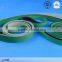 2.0mm Thickness Light Green and Green Endless Rubber Conveyor Belt for Textile Machinery