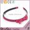2016 new design coleteros ligas tocados spain best seller rubber elastic hair band bands with teeth