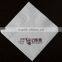 hot sale high quality 1/4 fold logo can be customized dinner/luncheon napkin