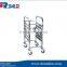 New Baker Stainless steel Gastronorm trolley bakery bun bread dough tray