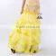 Wuchieal White pleated belly dance costumes