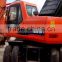 south korea made used doosan DH150 wheel excavator in china