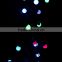AC 110V 5M led string lights with 50led RGB Ball LED Color Changing with 16 Feet Linkable Ball String Christmas