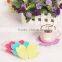 Cheap 3D Lucky Flower Petal Shape Cup Coaster Tea Coffee Cup Mat