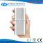 Most favorable double usb solar power bank 11000mah with fashion design CE FCC ROHS