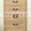 wooden material Chest of drawer design /5 drawer Chest(DT-1044-OAK)