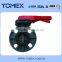 Factory selling cheapest rubber seal butterfly valve