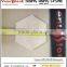 38.58'' Crema Marfil Hexagon Marble Mosaic Tile Polished