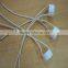 LED GU10 halogen lamp socket with 10cm wire the same price as GZ10