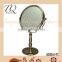 Fashionable Satin Nickel Tabletop Vanity Mirror