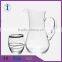 Trust wholesale custom Glassware Manufacture glass milk pitcher with handle Hand made                        
                                                Quality Choice