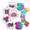 China popular designs bpa free food grade custom silicone safe teether jewelry