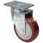 mid duty PU caster for sofa