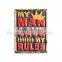 Export Quality Fashion Designs Wholesale Vintage Decor Metal Signs Sign Board Frames