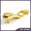 Personalized Graceful gold high heels bottle opener