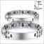 Alibaba Online Sales Stainless steel Cross Link Chain V care Magnetic Bracelet Watch