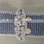 handmade knitted pattern crochet winter cotton headband for women