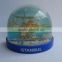 Snow Globe With The Magnet,Fridge Magnet For Tourist Souvenirs,OEM Fridge Magnet Plastic Photo Snow Globe
