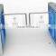 Bank security access control bi-directional Stainless steel l swing turnstile gates 110V 220V