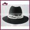 Wool felt panama hat with Fringe Tassel trim